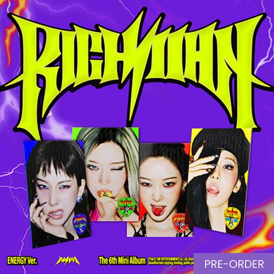 {PRE-ORDER} aespa - The 6th Mini Album [Rich Man] (Energy Ver.) 